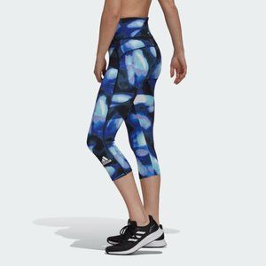 Adidas FEELBRILLIANT AEROREADY 3/4 PRINTED SPORT TIGHTS